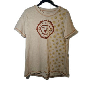 Unisex Adult Tan Disney Parks Lion King T-shirt Medium